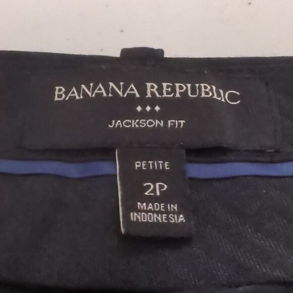 Banana Republic Factory Black Straight Trouser - Picture 6 of 7